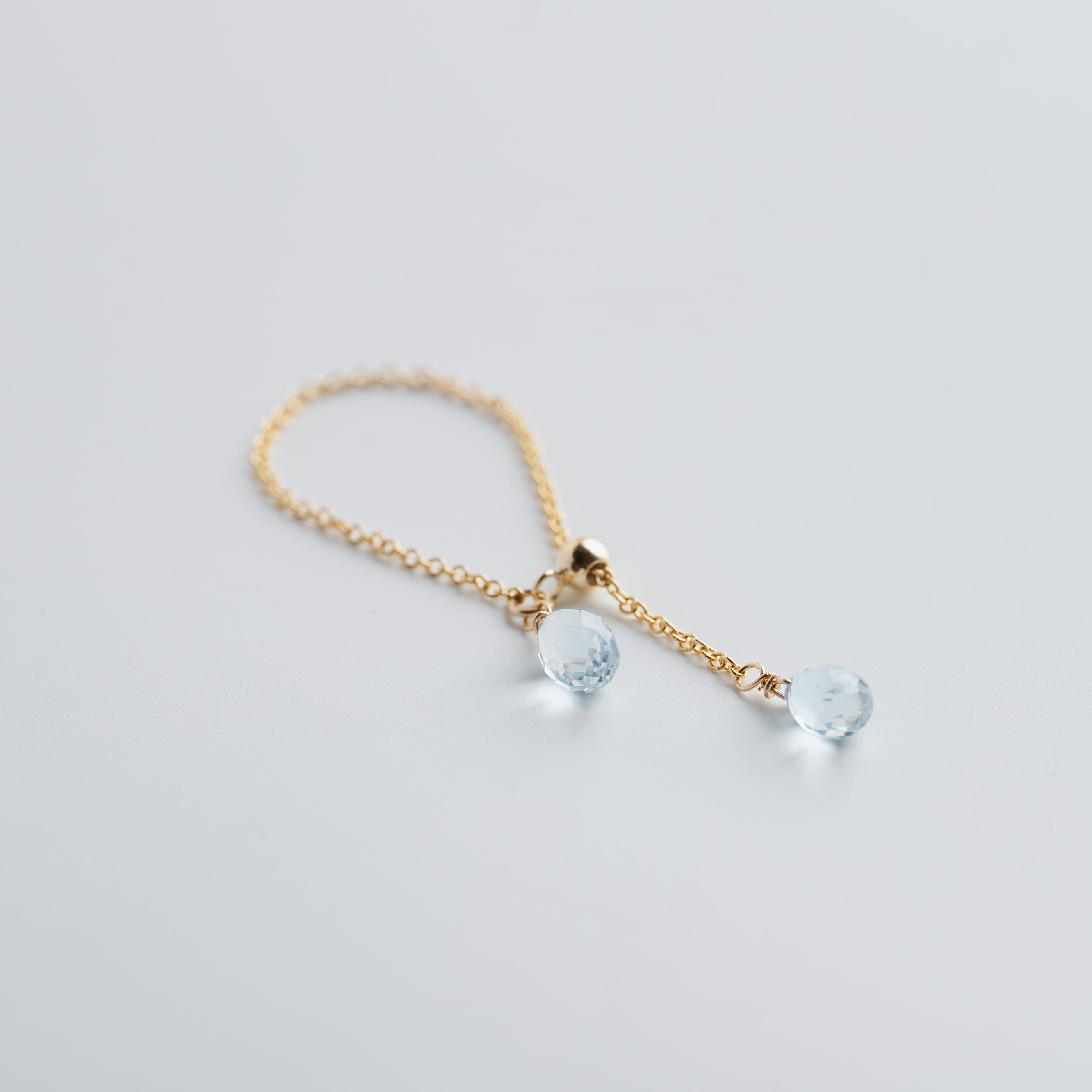 AdjustMe® アクアマリンリング-A