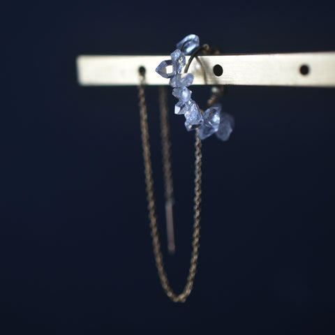 クリスタルイヤーカフ