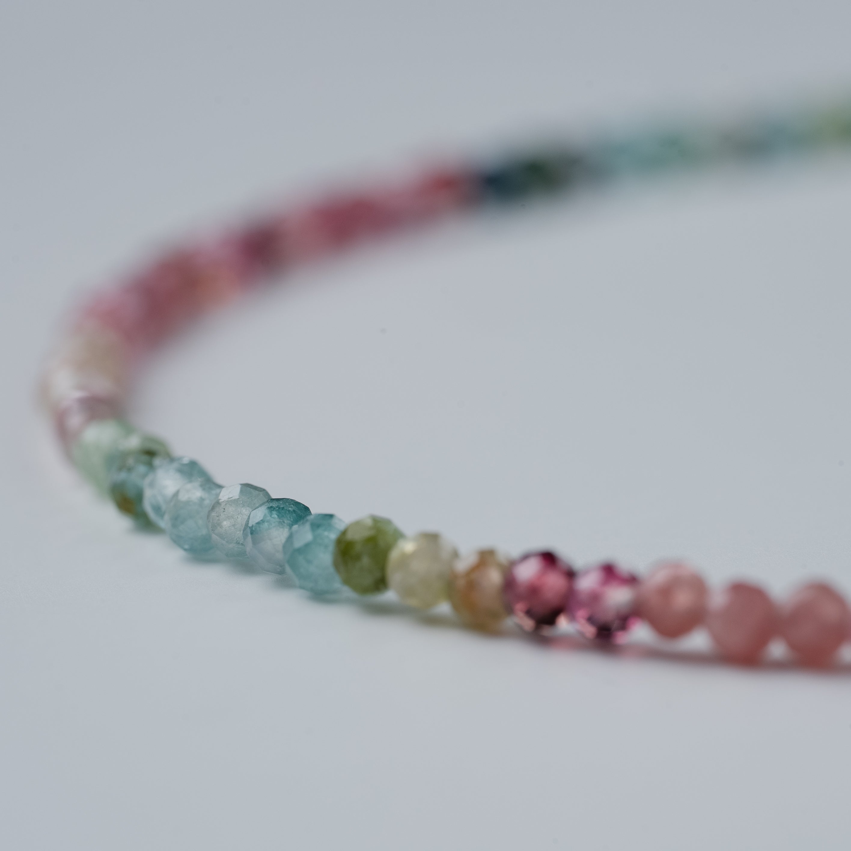 Harmony Tourmaline Beads Necklace