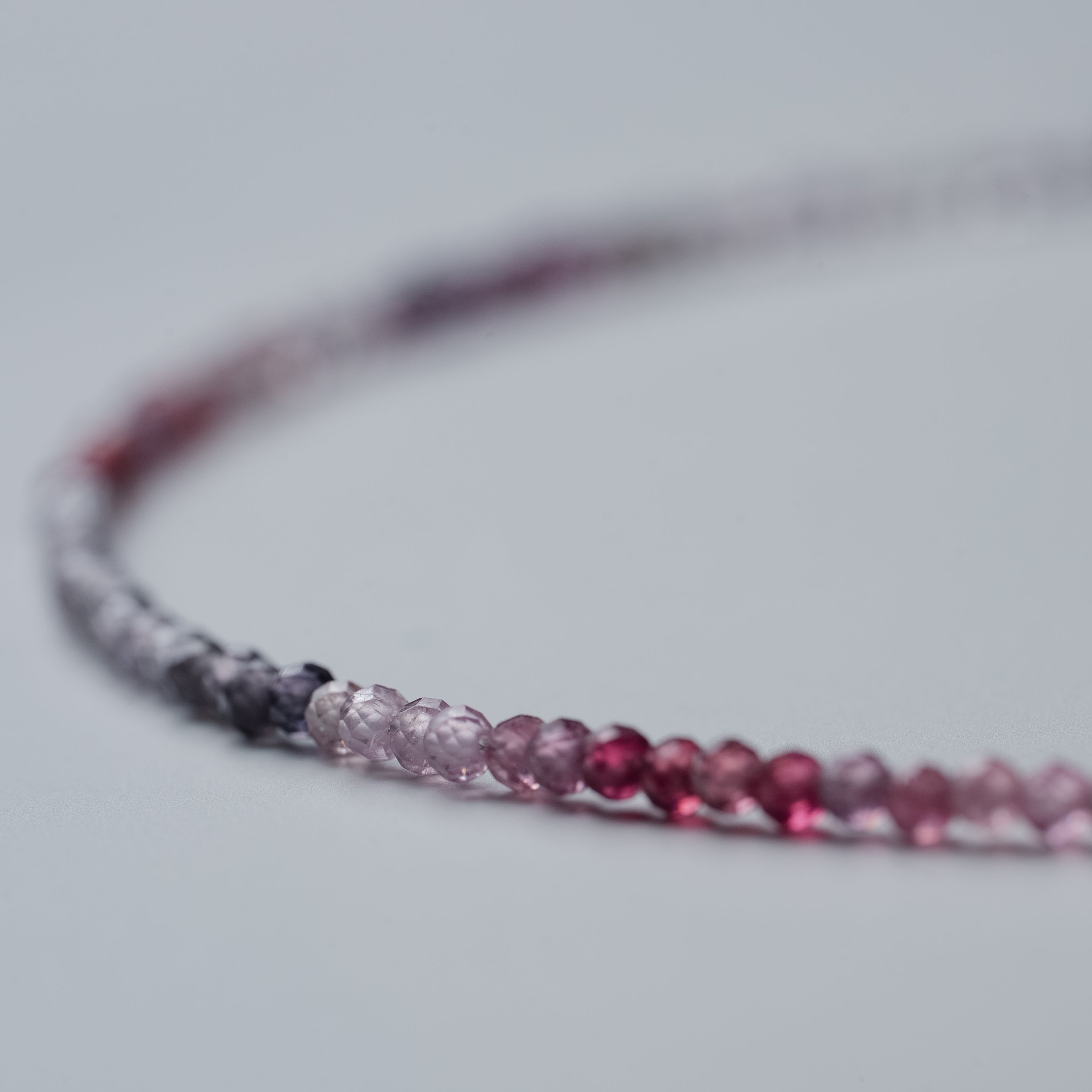 Depth Spinel Beads Necklace