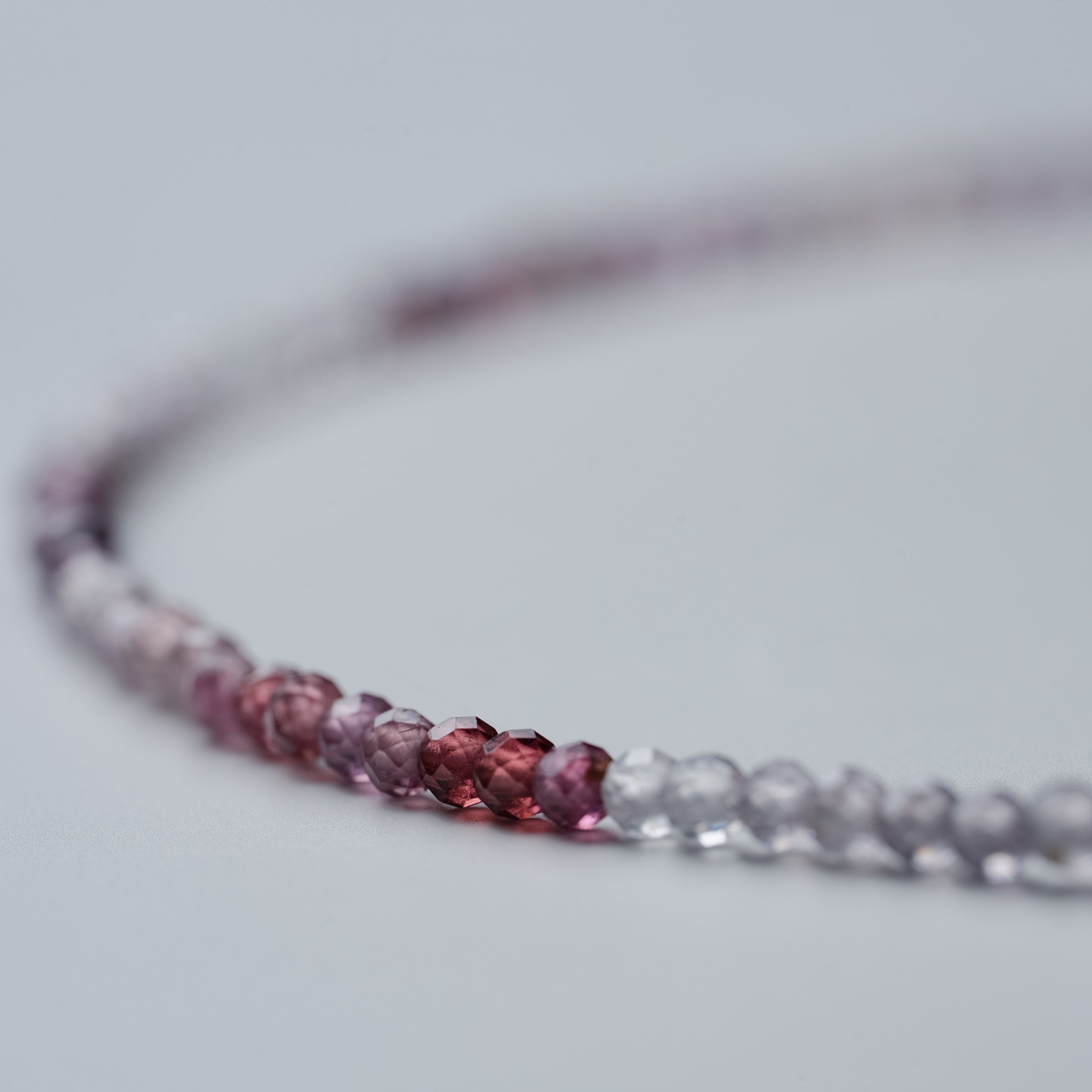 Depth Spinel Beads Necklace