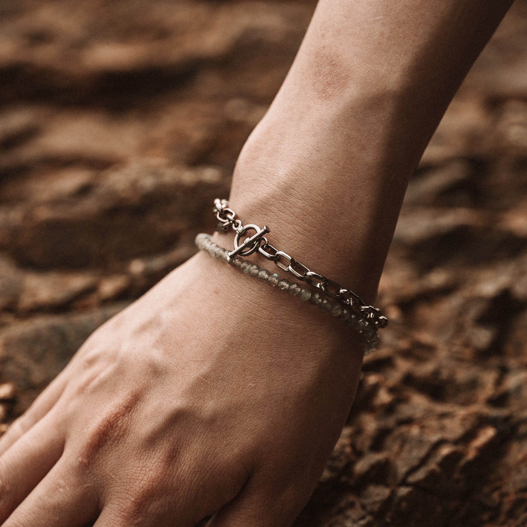 Veil Labradorite Bracelet