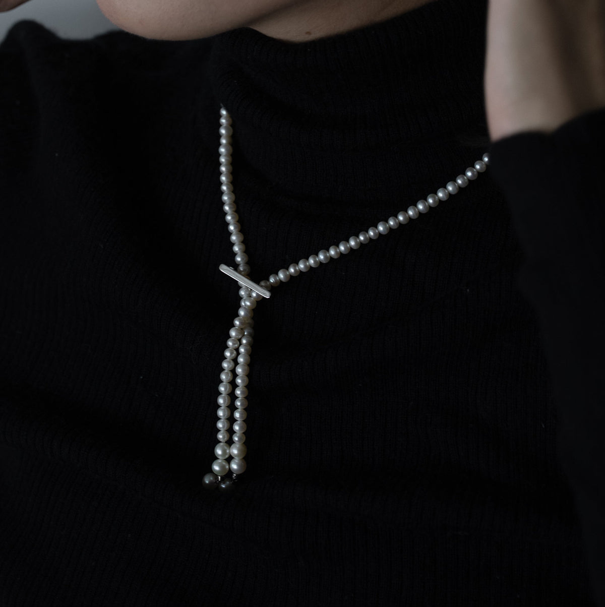 AdjustMe® Pearl Necklace 4mm / 60cm