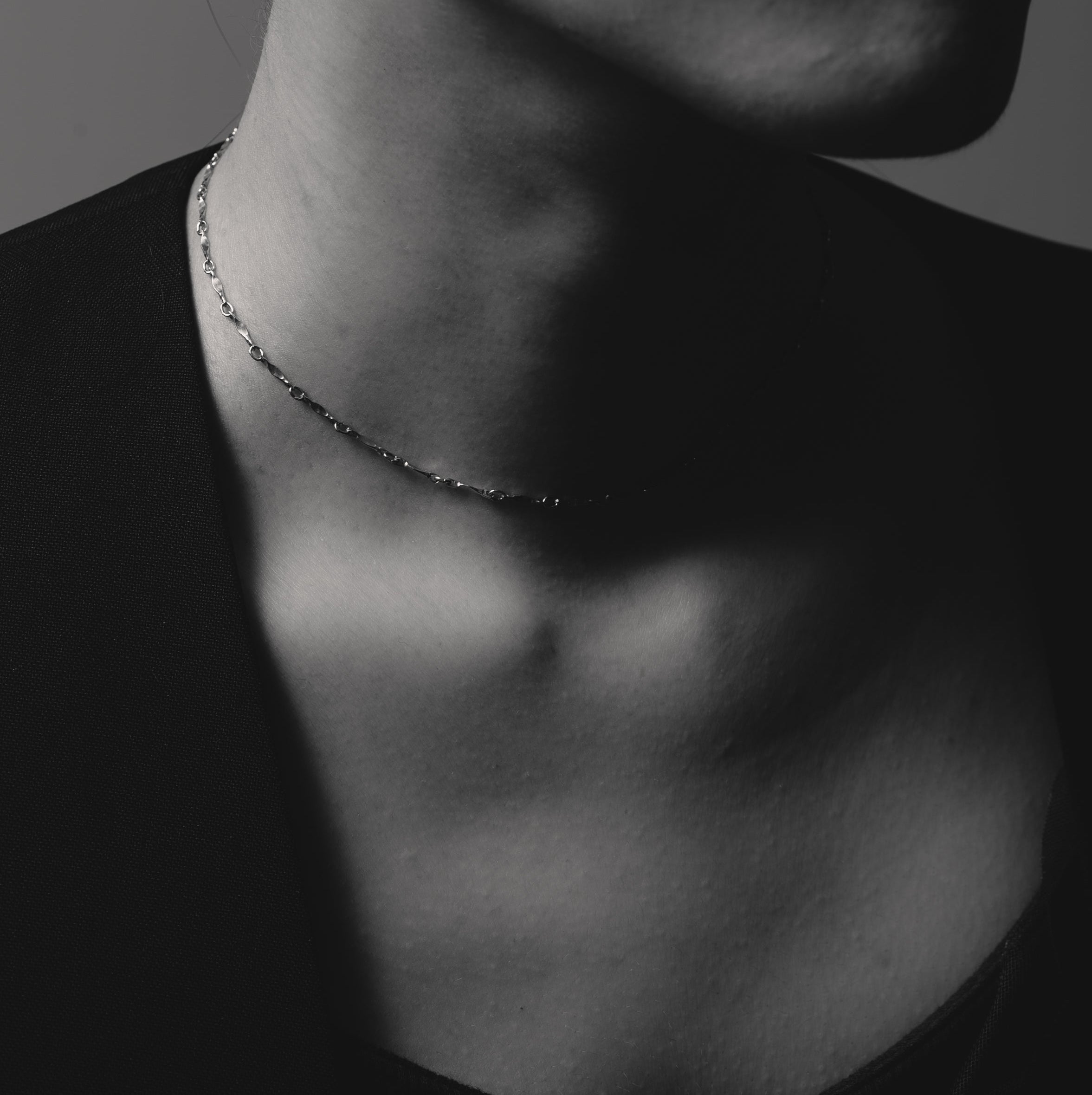 Contour Fine Chain Choker