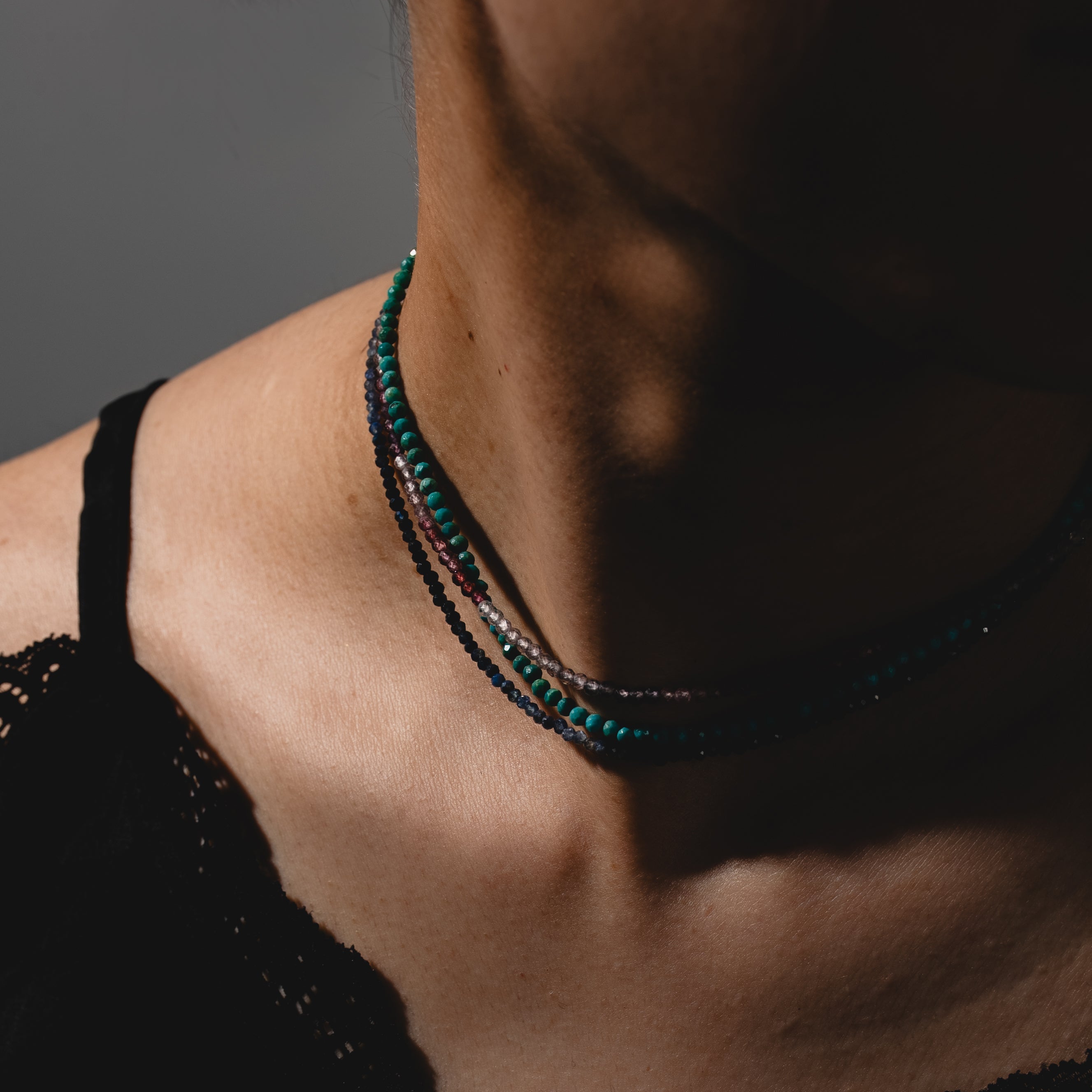 Calm Turquoise Beads Necklace