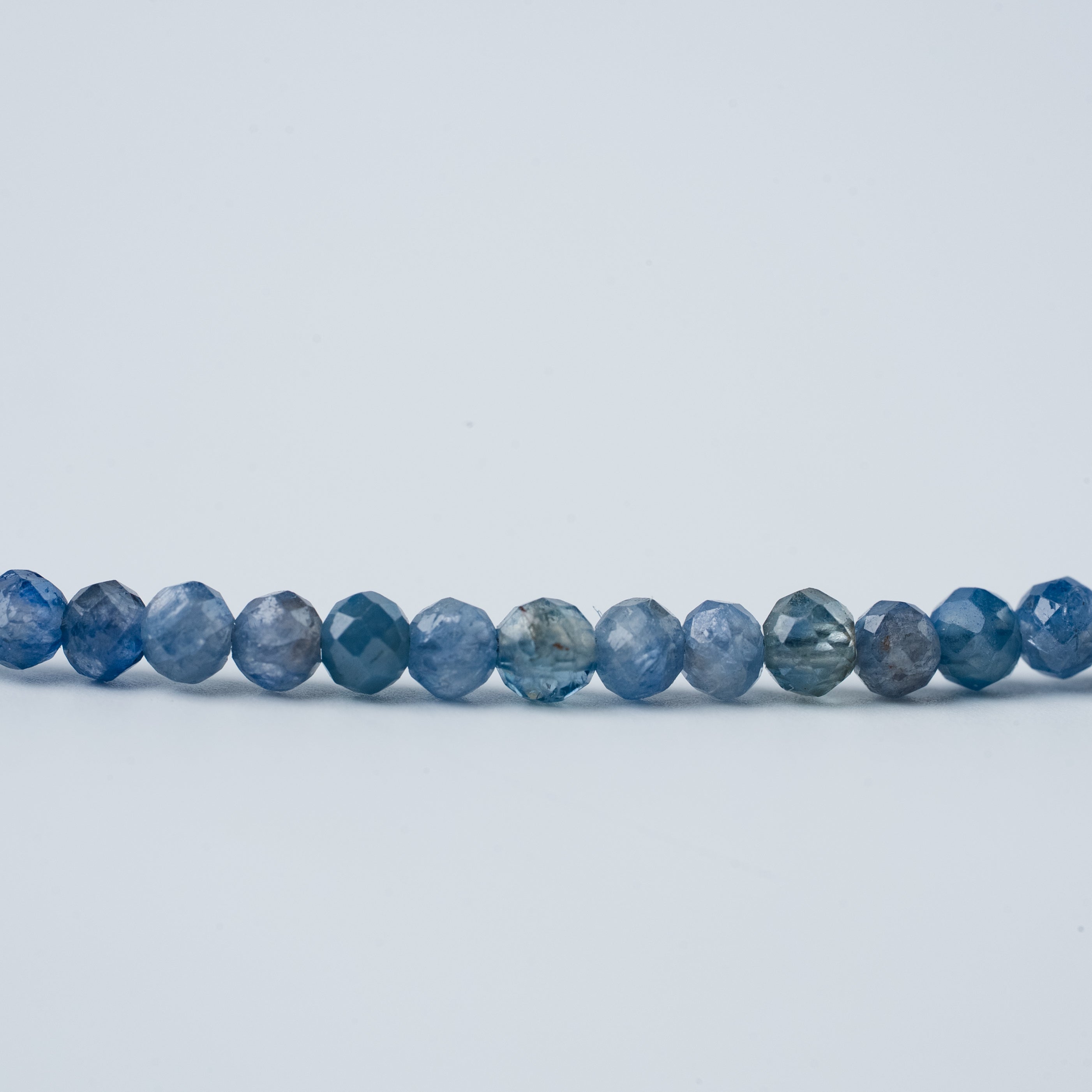 Quiet Sapphire Beads Necklace