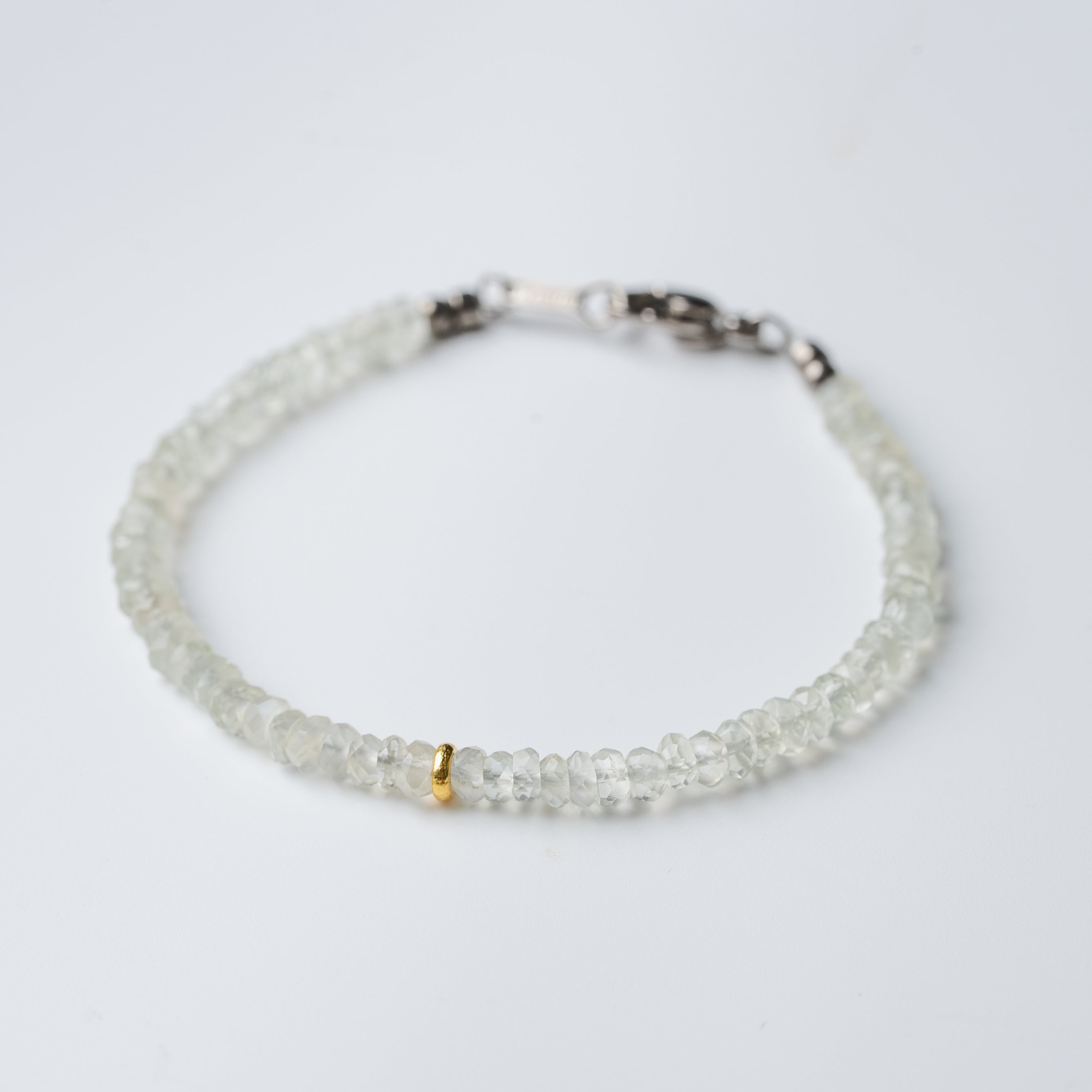 Halo Moonstone Bracelet