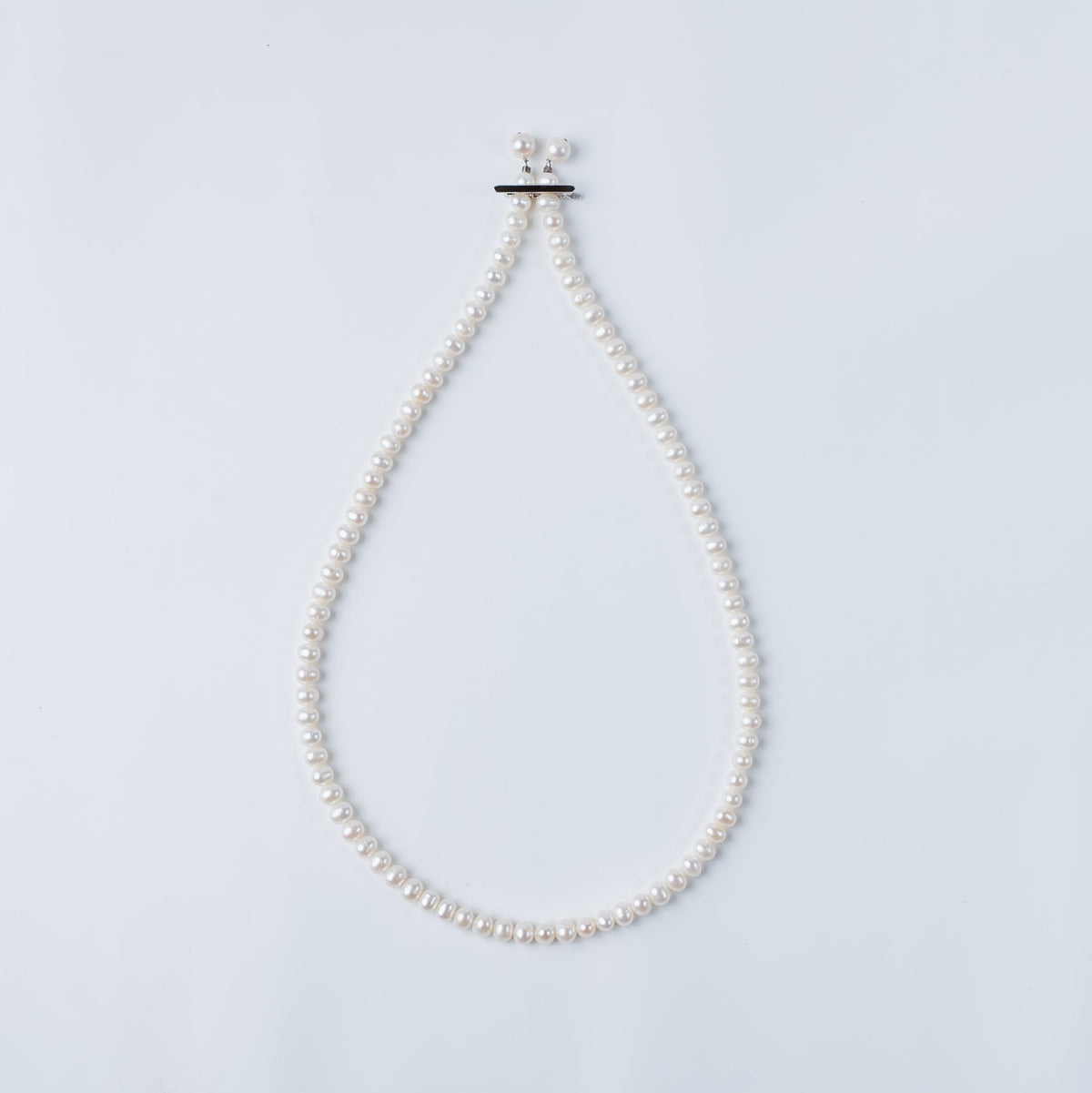 AdjustMe® Pearl Necklace 6mm  / 60cm