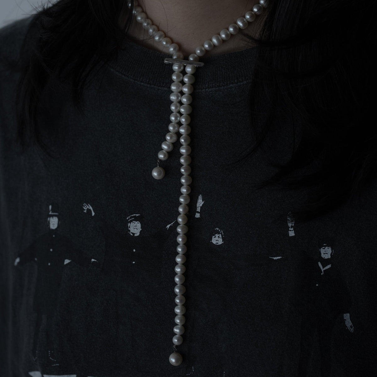 AdjustMe® Pearl Necklace 6mm  / 60cm