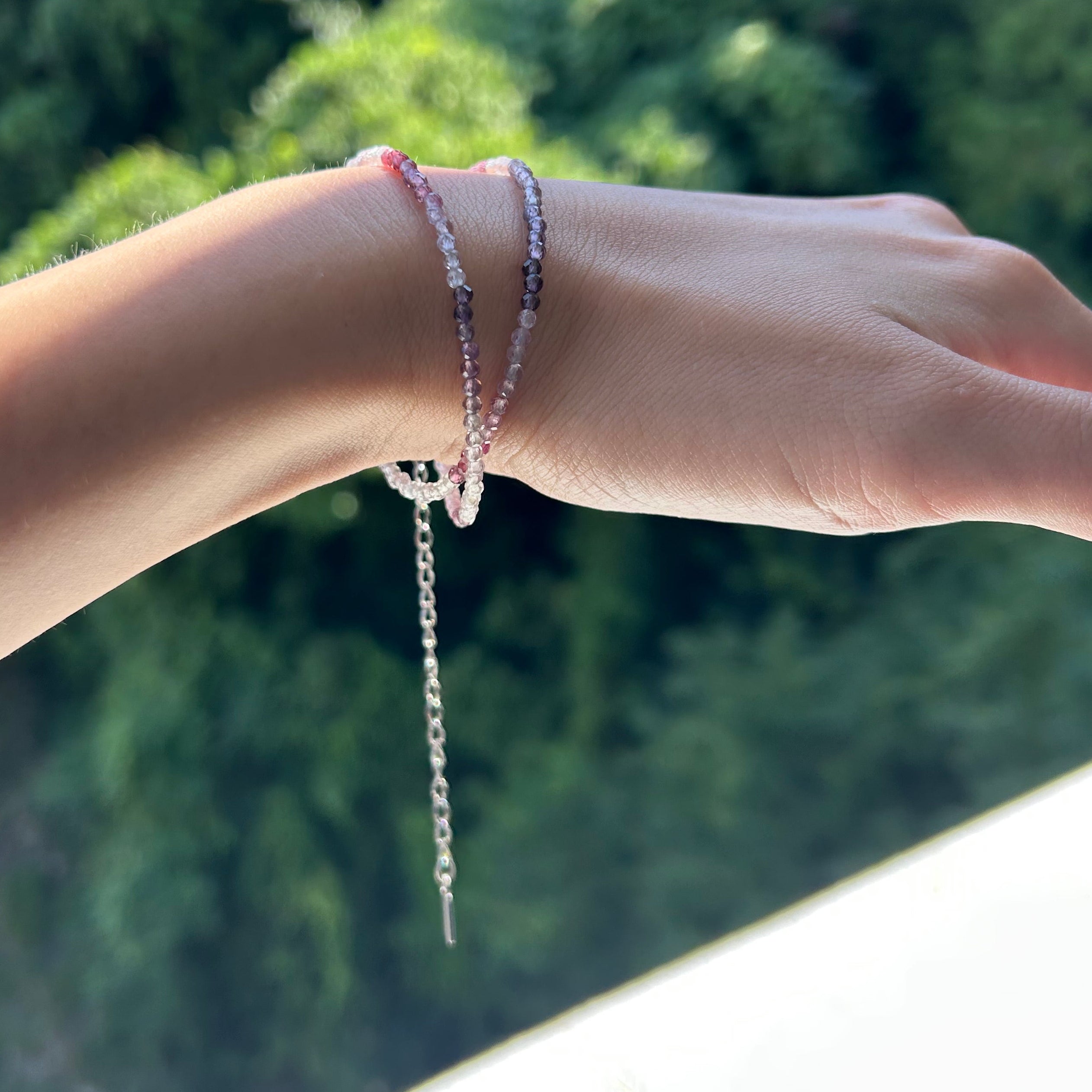 Depth Spinel Beads Necklace